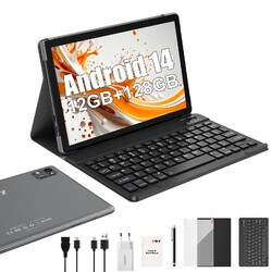 2025 Neueste 11 Zoll Tablet 24GB RAM 256GB Android15 Tablet 2SIM LTE 5G WiFi GMS