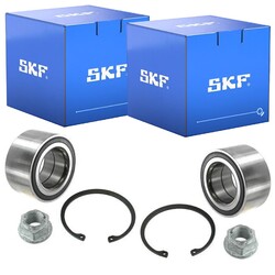 2X SKF RADLAGER-SATZ VORNE passend für MERCEDES GL-KLASSE M-KLASSE R-KLASSE 