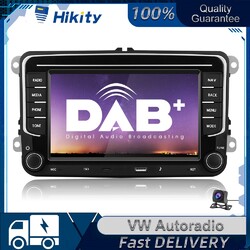 6+128GB Carplay Android 15 Autoradio GPS Navi Für VW GOLF 5 6 Passat Touran DAB+