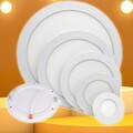 10x LED Panel Einbaustrahler Einbau Leuchte Spot Deckenleuchte Rund flach slim