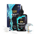 UV Harz 100G, Upgrade UV Resin Hart Kristallklares Transparentes UV Epoxidharz F
