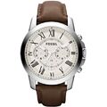 FOSSIL FS4735 GRANT LEDER - BRAUN CHRONOGRAPH UHR HERRENUHR LEDER BRAUN