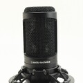 Audio-Technica AT2020 Kondensatormikrofon mit AT8458a Aufhängehalterung gebra...