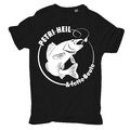 Übergrößen T-Shirt Angler Petri Heil fette Beute 3XL bis 8XL Fisch Hobby Angeln 