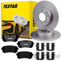 TEXTAR BREMSSCHEIBEN 262mm + BELÄGE HINTEN passend für HYUNDAI ix35 nur 2WD