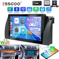 Für BMW 5er E39 X5 E53 E38 32G Autoradio Android 14 Carplay GPS NAVI DAB+ Kamera