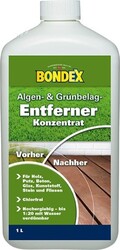 Bondex Algen und Moos Entferner 1 l farblos Grünbelagentferner Algenentferner