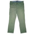 WALBUSCH extraglatt Stretch Herren Jeans Hose 24 W34 dehnbar L28 Armee grün dünn