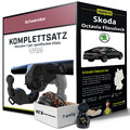 Für SKODA Octavia IV Typ NX3 Anhängerkupplung schwenkbar +eSatz 7pol 01.20- NEU