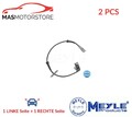 ABS SENSOR DREHZAHLFÜHLER PAAR MEYLE 11-14 800 0016 2PCS A FÜR CITROËN DS4