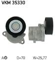 Original SKF Spannrolle Keilrippenriemen VKM 35330 für Chevrolet Opel Saab