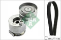 Mehrrippiger Keilriemen Set 529 0283 10 INA für RENAULT CLIO III