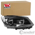 VAN WEZEL H15 H7 SCHEINWERFER RECHTS passend für VW CADDY TOURAN