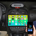 Für Peugeot 206 2001-2008 Autoradio GPS Navi WIFI USB Android 13 Mirror Link 32G