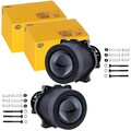 2x HELLA DE HALOGEN SCHEINWERFER RUND 12V 24V passend für | 1BL 998 570-001