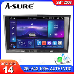 Android 14 Autoradio GPS Navi Für OPEL Astra H Corsa C Zafira B Meriva A Vectra