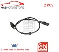 ABS SENSOR DREHZAHLFÜHLER PAAR HINTEN FEBI BILSTEIN 108131 2PCS A NEU