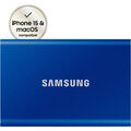 SAMSUNG Portable SSD T7 1TB, blau