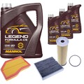 Inspektionspaket MANNOL 0W-20 Legend Formula C5 8L für Mercedes-Benz B-Klasse