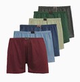 3-12-er Set Herren Unterhose Boxershorts Baumwolle Übergröße Gr.5-13 4500 S-6XL