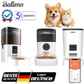 3L/4L WIFI Katze Hunde Futterautomat Katzenfutterautomat Hunde Futterspender