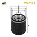 WIX FILTERS WL7131 Ölfilter Anschraubfilter passend für PEUGEOT 108