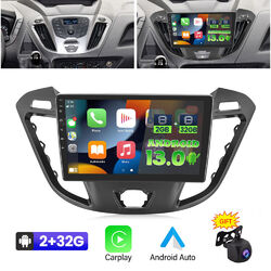 Für Ford Transit Custom 2+32G Carplay Android 13 Autoradio GPS Navi WIFI RDS DAB