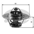 Thermostat Kühlmittel GATES TH12488G1 für FAVORIT 6U5 785 781 88 SKODA 787 6U1 1