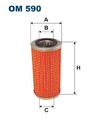 Filtron OM 590 Filter, Arbeitshydraulik Hydraulische Anlage