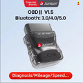 JUNSUN OBD2 ELM327 Bluetooth/WIFI Profi Diagnosegerät Auto IOS Tester Scanner DE