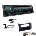 Kenwood CD-Receiver Autoradio DAB+ Bluetooth für Mercedes-Benz SLK mit Canbus