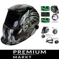 Automatischer Schweißhelm mit UV-Schutz und 2 Ersatzlinsen für sicheren Einsatz