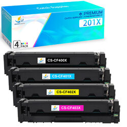 XXL Toner für HP 201X CF400X Color LaserJet Pro MFP M277dw M277n M252dw M252n