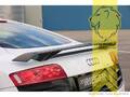 Rieger Hecklippe Spoiler Heckspoiler Kofferraum Lippe für Audi R8 Coupe Cabrio C