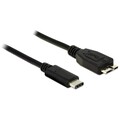 Delock Kabel USB 3.1 Gen 2 USB Type-C Stecker > USB Micro-B Stecker 1, 0 m Schwa