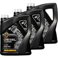 3x5 Liter MANNOL Diesel Turbo 5W-40 Motoröl ACEA A3/B4 JASO MA2 MB VW PORSCHE