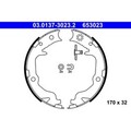 Bremsbackensatz Feststellbremse ATE 03.0137-3023.2 für Chrysler Jeep Peugeot