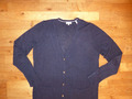 Long-Cardigan von s. Oliver, Gr. 38, dunkelblau, Feinstrick-Cardigan langarm
