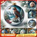 5D Zum Selbermachen Vollrunder Bohrer Diamond Painting Tier Winter Home Decor Kunst Handwerk