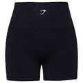 Gymshark Energy Seamless Damen Shorts Tights Gr. XS schwarz Hose kurze Pants