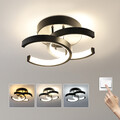 3-Farbige Decken-Lampe Dimmbar LED Deckenleuchte Wohnzimmer Flur Küchen Eingang
