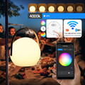 Smart LED Tischlampe, Nachttischlampe Touch Dimmbar TUYA APP for Alexa & Google.