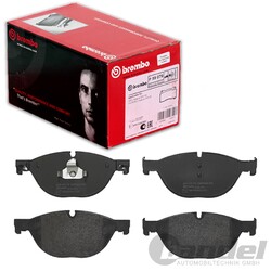 BREMBO BREMSBELÄGE VORDERACHSE passend für ALPINA B7 BMW 5 6 7 | P 06 076