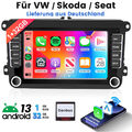 Android 13 Carplay Autoradio GPS NAVI RDS für VW GOLF 5 6 Touran EOS Tiguan Polo