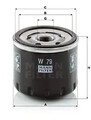 Ölfilter Anschraubfilter W 79 MANN-FILTER für DACIA FIAT JEEP NISSAN OPEL SMART