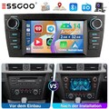 2+32G für BMW 3er E90 E91 318i 320d Carplay USB KAM+ Android 14 Autoradio Navi