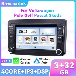 7" Carplay Android 13.0 Autoradio GPS Navi Für VW Touran GOLF 5 6 Passat Tiguan