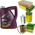 Motor-Öl 5L MANNOL Diesel TDI 5W-30+MANN-FILTER Filterpaket für BMW 3er E30 316i