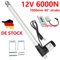 DC 12V 6000N Elektrischer Linearantrieb 1000MM 40inch Linearmotor Actuator 4mm/s