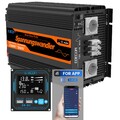 EDECOA Wechselrichter 12V 230V Reiner Sinus 3500W Spannungswandler Android APP